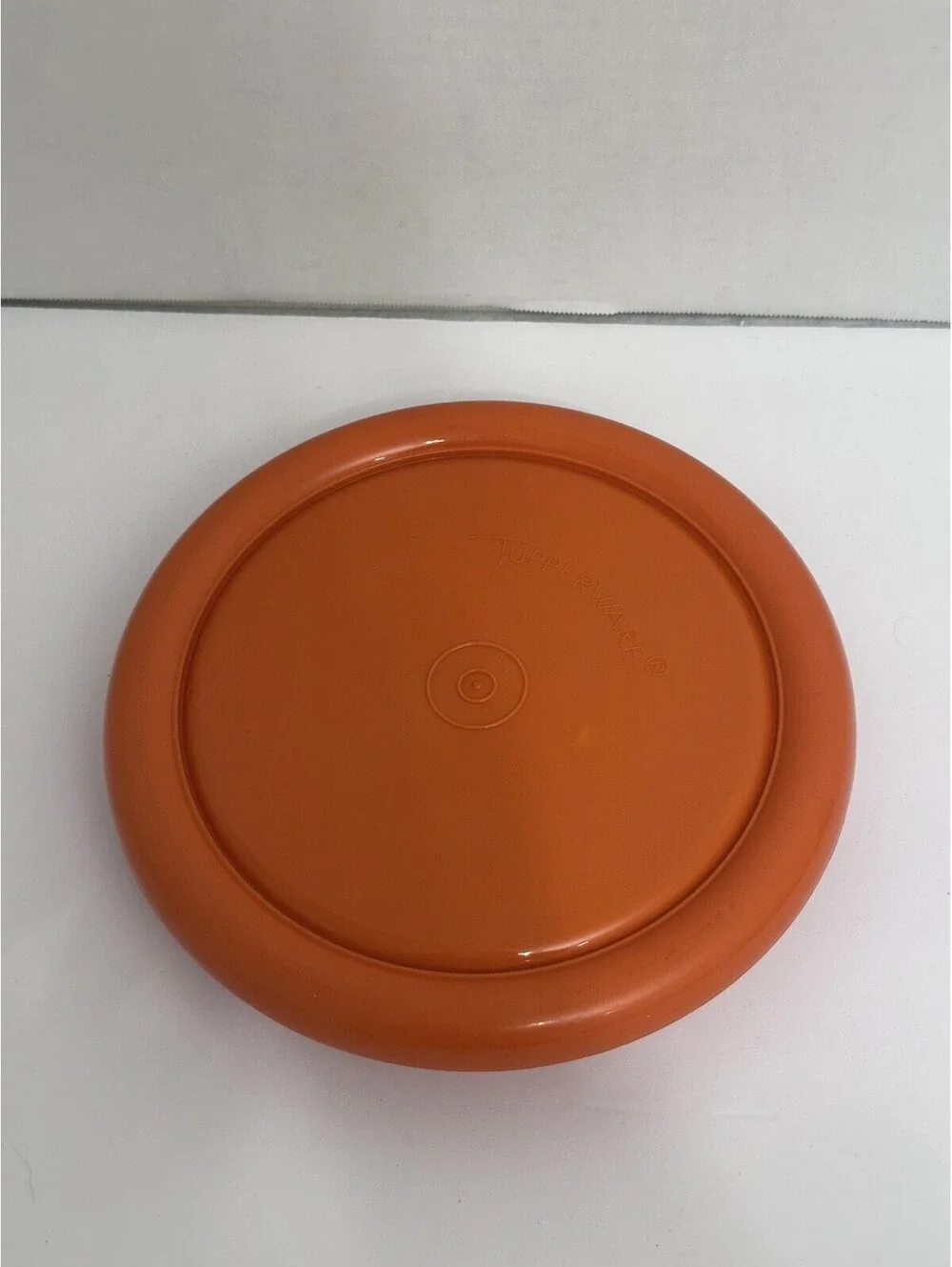 Vintage Tupperware Orange Sunflower Kids Bowl With Lid Little Diner #1317